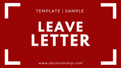 Leave Application and Leave Letter Format - Types of Leave Applications - Leave Application Sample - Leave Application Template - Leave Letter Template - Leave Letter Examples