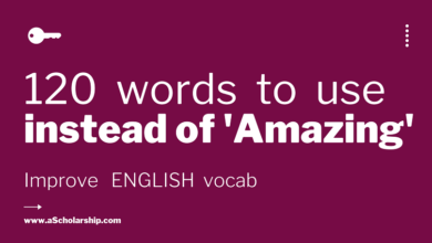 'Amazing' Word has 120 Replacements