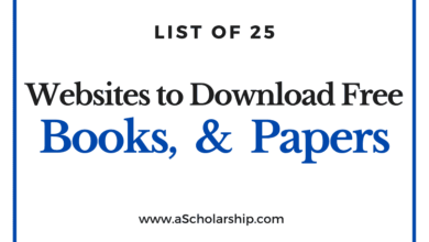 25 Websites to Download Free Books, e-Books, Journal Papers and Literature
