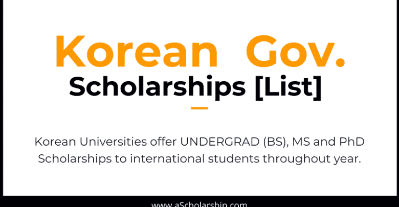 Korean Scholarships 10 Scholarships in Korea for International Students - Study in Korea for Free