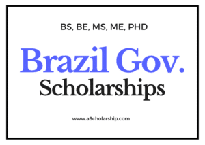Brazil Scholarships List of Top Scholarships in Brazil