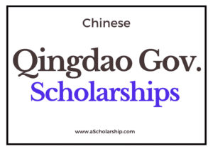 Qingdao Municipal Government Scholarships 2023-2024: Submit Application