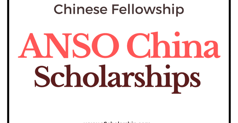 ANSO Scholarships 2023 - US$50k Funding by CAS-TWAS China Scholarships