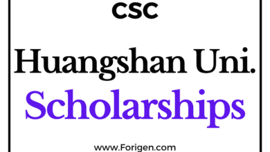 Huangshan University (CSC) Scholarship 2022-2023 - China Scholarship Council - Chinese Government Scholarship