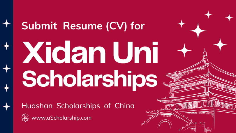 Xidian University Huashan Scholarships 2023-2024 Without IELTS for International Students
