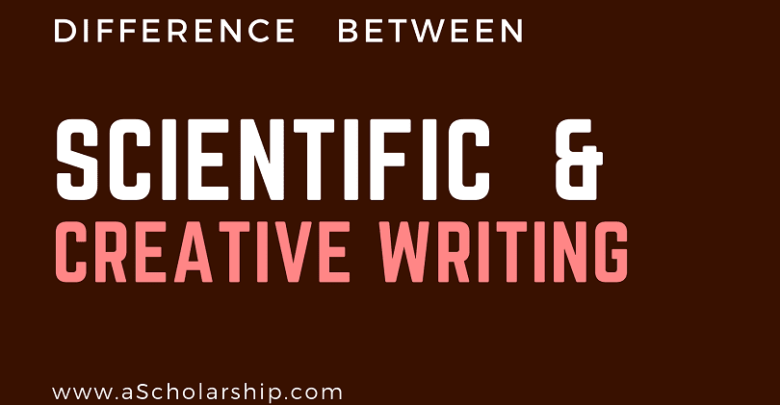 Difference between Scientific and Creative Writing Styles
