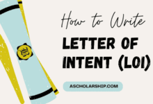 Letter of intent (LOI) for Scholarship Applications - Format, Templates, and Examples