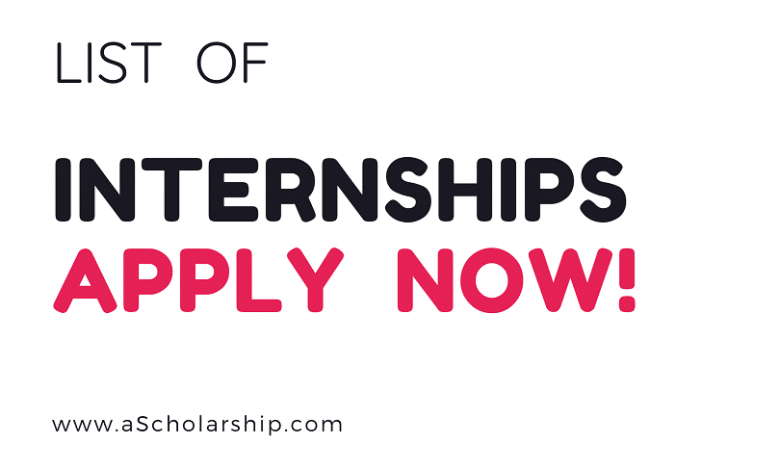 Internships in 2022-2023 for International Students Applications Open!