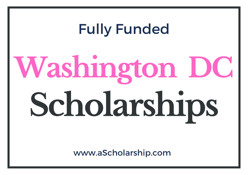 Washington DC Scholarships 2023
