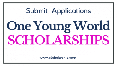 One Young World Scholarships 2023: Online Application Submission