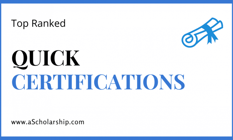 Top Ranked Quick Certifications Paying Well in 2022-2023 Answered
