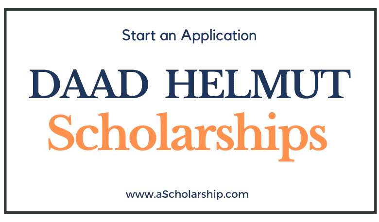 DAAD Helmut Scholarships 2023-2024 for International Students