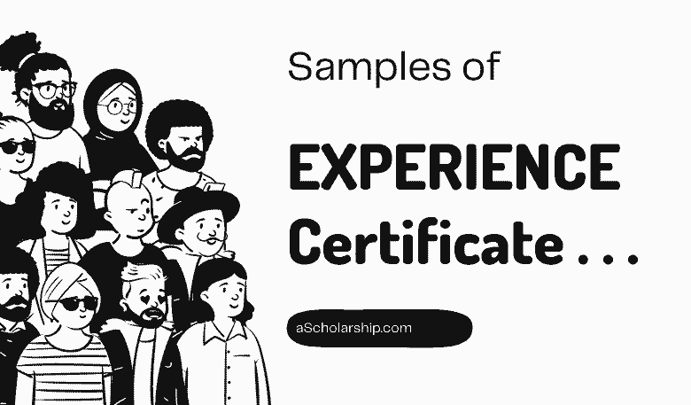 Experience Certificate Format and Samples Work Experience Letter Official Samples