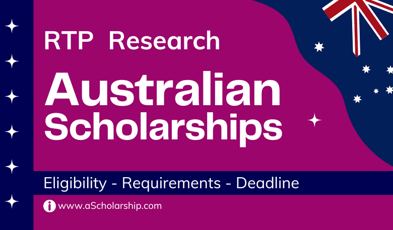 Australian Research Training Program (RTP) Scholarships 2024-2025