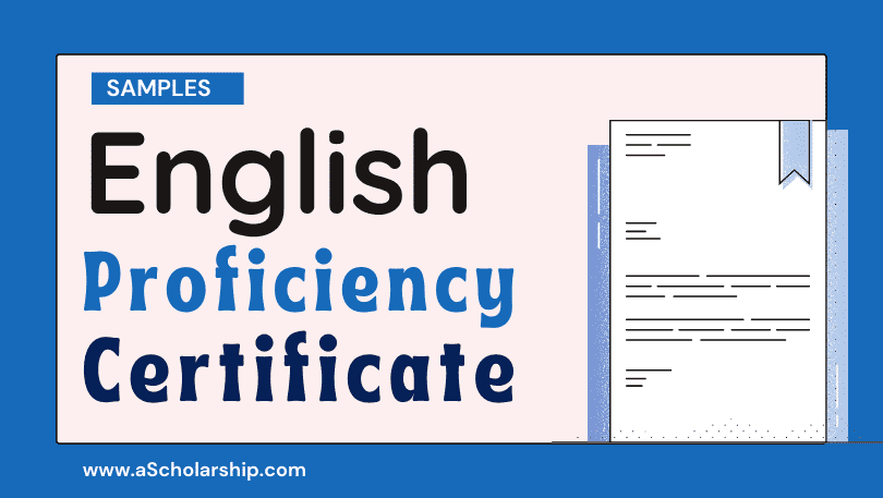 English Proficiency Certificates for Chinese CSC Scholarships