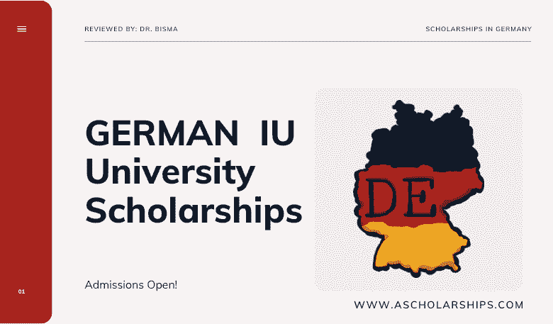 German Scholarships 2023 by IU International University of Applied Sciences