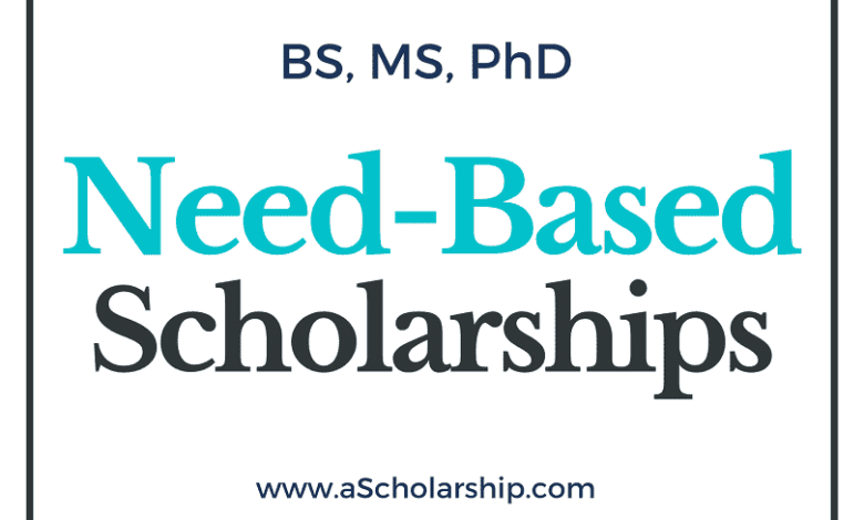 Need-Based Scholarships 2023-2024 for Pakistani Students Submit Online Application!