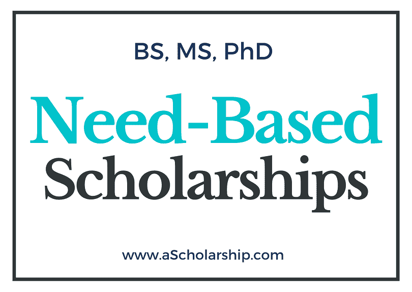 Need-Based Scholarships 2023-2024 for Pakistani Students Submit Online Application!