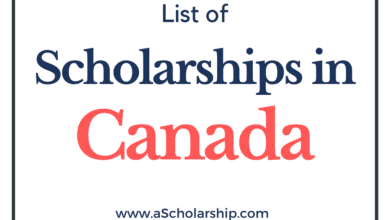 Scholarships in Canada 2023-2024 (Updated May 2023)