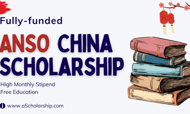 ANSO Scholarship for Young Talents 2024 in China