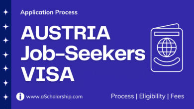 Job Seekers VISA Austria - Eligibility Check With Application Process