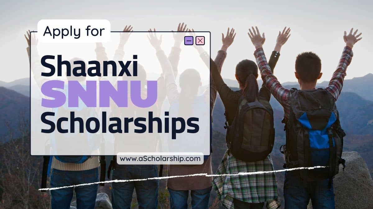 Belt and Road Scholarship 2024 at Shaanxi Normal University
