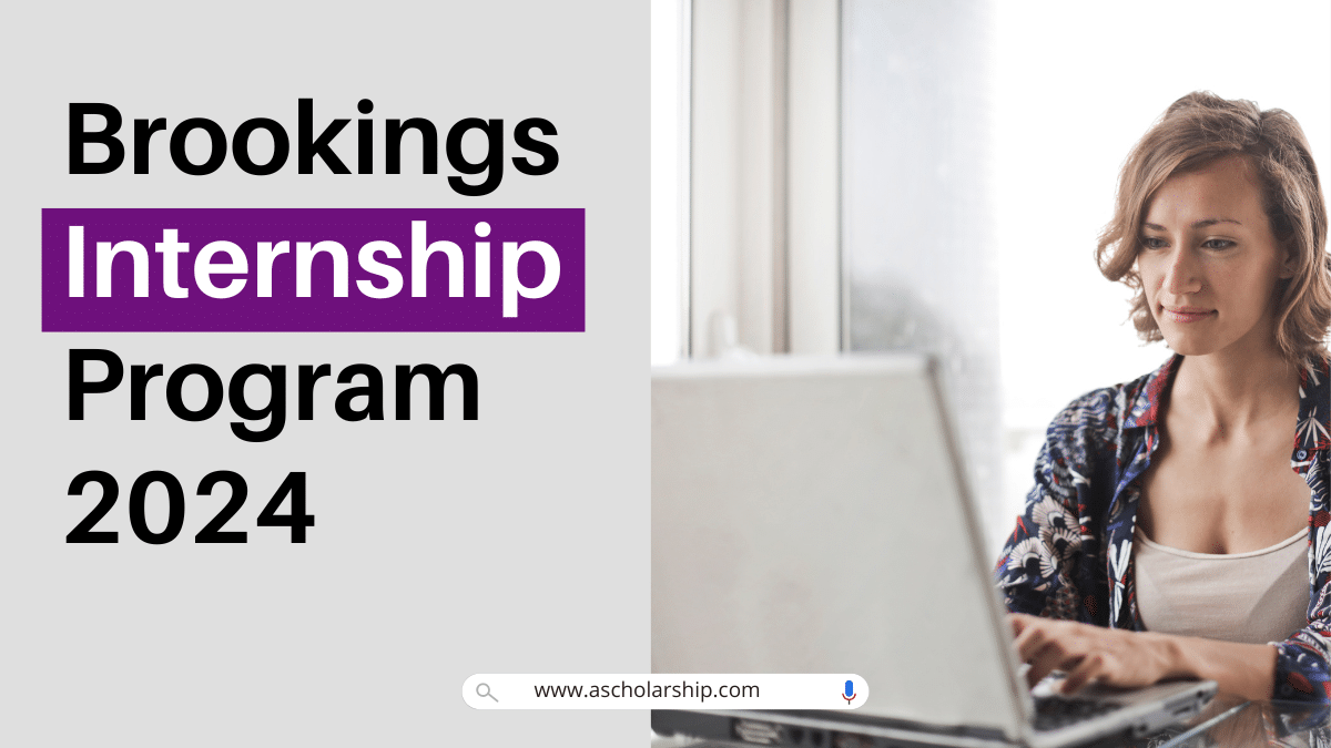 Brookings Internship Program 2024