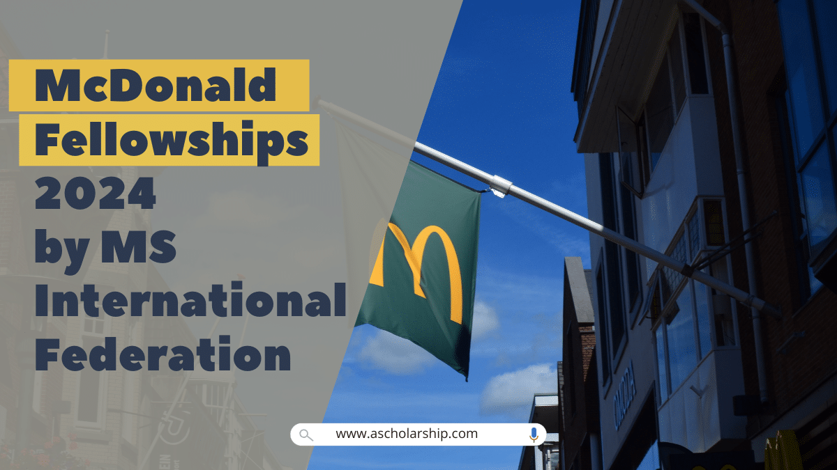 McDonald Fellowships 2024 by MS International Federation