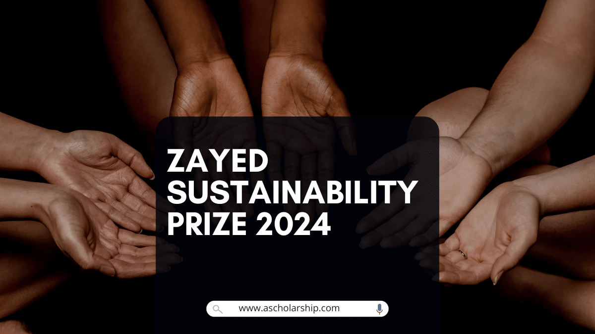 Zayed Sustainability Prize 2024